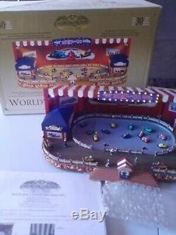 Gold Label, Mr Christmas Worlds Fair Bump and Go Animated Display Music & Lights