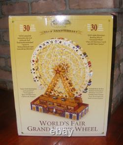 Gold Label NIB World's Fair Grand Ferris Wheel lighted Musical 75th Anniversary