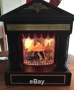 Gold Label Nutcracker Suite Animated Wooden-House Music Box