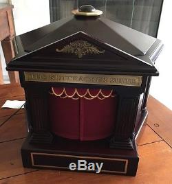 Gold Label Nutcracker Suite Animated Wooden-House Music Box