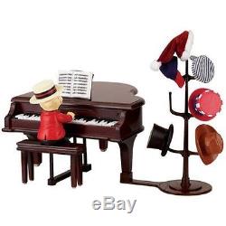 Gold Label Teddy Takes Requests with Baby Grand Piano Music Box