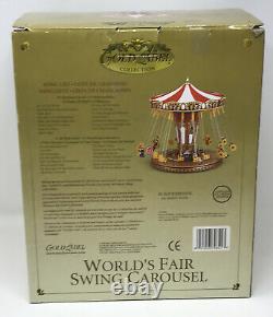 Gold Label World's Fair Musical Swing Carousel 2004 NEW REDUCED PRICE