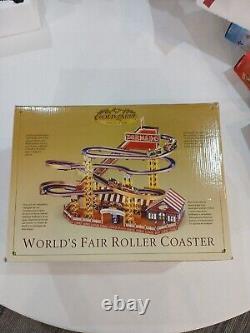 Gold Label World's Fair Roller Coaster Animated LED Lights Songs & Xmas Carols