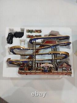 Gold Label World's Fair Roller Coaster Animated LED Lights Songs & Xmas Carols