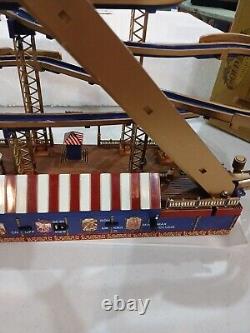 Gold Label World's Fair Roller Coaster Animated LED Lights Songs & Xmas Carols