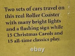 Gold Label World's Fair Roller Coaster Tornado Music Light Mr. Christmas READ