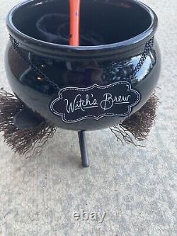 Granding Rod Halloween Witches Brew Pot New