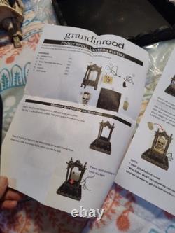 Grandinroad Halloween Foggy Skull Lantern New 161363 Grandinroad Halloween Foggy Skull Lantern New 161363