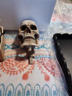 Grandinroad Halloween Foggy Skull Lantern New 161363 Grandinroad Halloween Foggy Skull Lantern New 161363