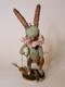 Grimitives Kaf Foley Grimm Blue Easter Bunny Rabbit Cape Cod Folk Art