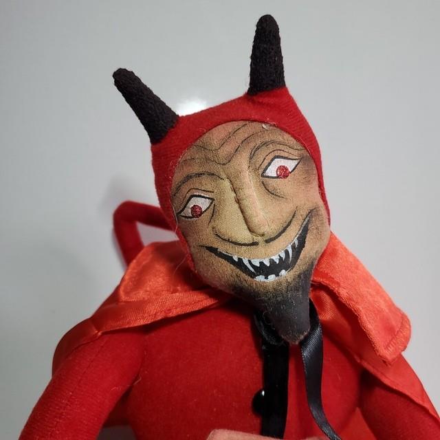Htf Joe Spencer Mischievous Devil Doll Gathered Traditions Halloween Art Decor