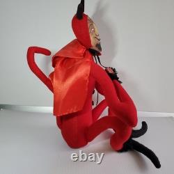 HTF Joe Spencer Mischievous Devil Doll Gathered Traditions Halloween Art Decor