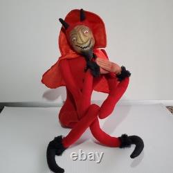 HTF Joe Spencer Mischievous Devil Doll Gathered Traditions Halloween Art Decor