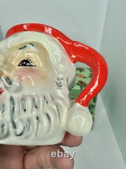 HTF Vintage MCM Napco Winking Santa Pitcher Set With4 Cups New In Box HTF Vintage MCM Napco Winking Santa Pitcher Set With4 Cups New In Box