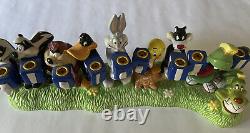 HTF WB Brothers Looney Tunes BUGS BUNNY AND FRIENDS Menorah 1998 Rare
