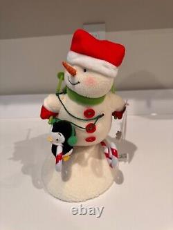 Hallmark Animated Singing Snowman (Lot of 7). All Work. 5 Have Tags Attached