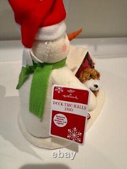 Hallmark Animated Singing Snowman (Lot of 7). All Work. 5 Have Tags Attached