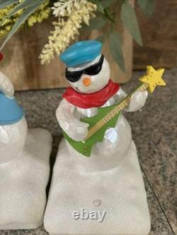 Hallmark Christmas Snowman band set of 5 working has Tony Hallmark Christmas Snowman band set of 5 working has Tony
