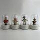 Hallmark Happy Tappers 2008 Lot Set Of 4 Tested And Working Elf Santa Video