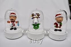 Hallmark Happy Tappers Peanuts 50 Years Charlie Brown Christmas set of 10