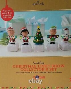 Hallmark Peanuts Gang Christmas Light Show 2015 Special Collector Edition NEW