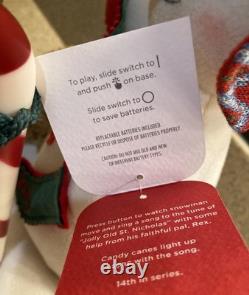 Hallmark Singing Snowman Stockings Hung Care 2017 Musical Rare Brand New Hallmark Singing Snowman Stockings Hung Care 2017 Musical Rare Brand New