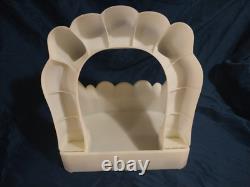 Hallmark Vampire Teeth Candy Bowl Dish Glow Dark Blow Mold Fangs Dracula Monster