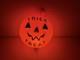 Halloween 1980s Trick Treat Hanging Lighted Blowmold Pumpkin Jol Empire Plastics