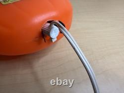 Halloween 1980s Trick Treat Hanging Lighted Blowmold Pumpkin JOL Empire Plastics