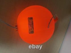 Halloween 1980s Trick Treat Hanging Lighted Blowmold Pumpkin JOL Empire Plastics