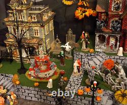 Halloween Display Platform Base for Dept 56 Snow Village Lemax Spooky Town 3pcs