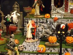 Halloween Display Platform Base for Dept 56 Snow Village Lemax Spooky Town 3pcs
