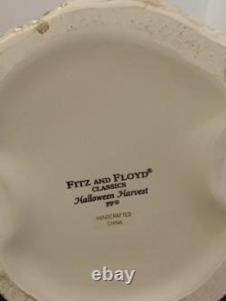 Halloween Harvest Fitz & Floyd Classics centerpiece 12 tall 1988 candle holder