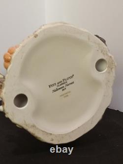 Halloween Harvest Fitz & Floyd Classics centerpiece 12 tall 1988 candle holder