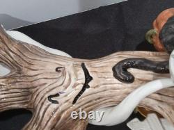 Halloween Harvest Fitz & Floyd Classics centerpiece 12 tall 1988 candle holder