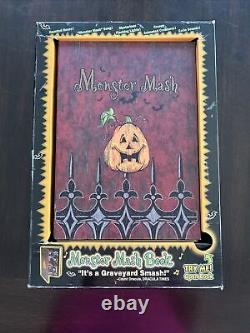 Halloween Monster Mash Book Blue Ridge Musical Lighted Animated Haunted Rare HTF