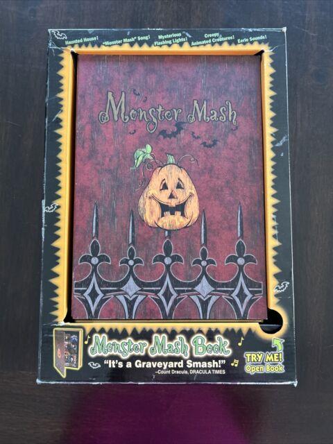 Halloween Monster Mash Book Blue Ridge Musical Lighted Animated Haunted Rare Htf