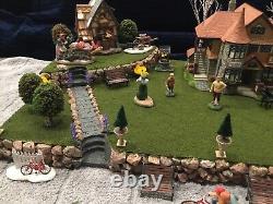 Halloween, Summer, spring, Easter village display platform For Lemax, Dept 56