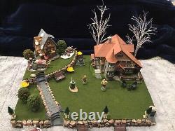 Halloween, Summer, spring, Easter village display platform For Lemax, Dept 56