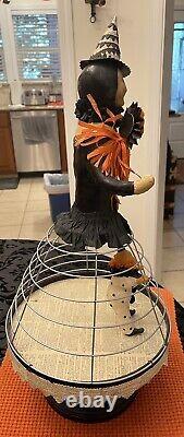 Halloween Witch Folk Art By Nicol Sayre For Bethany Lowe