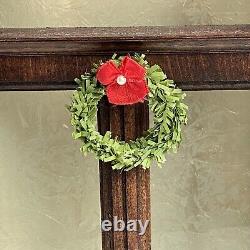 Handcrafted Wooden Lighted Door Background Display for Byer's Choice Carolers