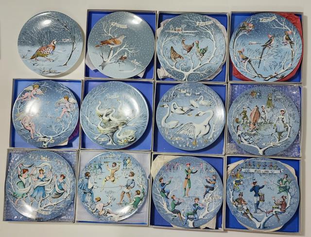 Haviland Limoges 12 Days Of Christmas Plates 1970 1981
