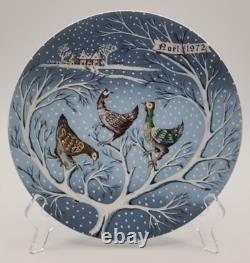 Haviland Limoges 12 Days of Christmas Plates 1970 1981 Haviland Limoges 12 Days of Christmas Plates 1970 1981