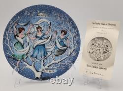Haviland Limoges 12 Days of Christmas Plates 1970 1981 Haviland Limoges 12 Days of Christmas Plates 1970 1981