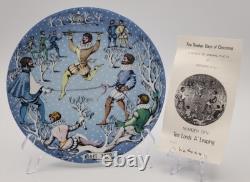 Haviland Limoges 12 Days of Christmas Plates 1970 1981 Haviland Limoges 12 Days of Christmas Plates 1970 1981