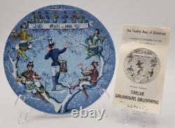 Haviland Limoges 12 Days of Christmas Plates 1970 1981 Haviland Limoges 12 Days of Christmas Plates 1970 1981