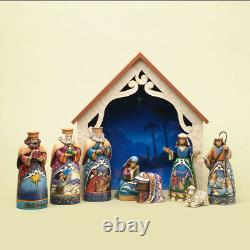 Heartwood Creek Nativity Collection 9 Piece Mini Nativity