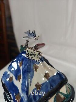 Heather Goldminc Madame Kitty's Fortune Tealight holder 2001 Blue Sky Halloween