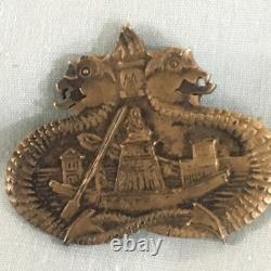 High Priest of Mithras 1922 krewe Favor the romantic story of the nile RARE