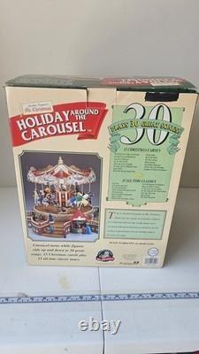 Holiday Around The Carousel Mr. Christmas 1999 Electric Carousel Works